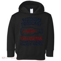 Fisher Weekend Forecast Fishing Fish Yellowtail Toddler Hoodie thumb 0