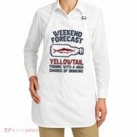 Fisher Weekend Forecast Fishing Fish Yellowtail Apron thumb 2