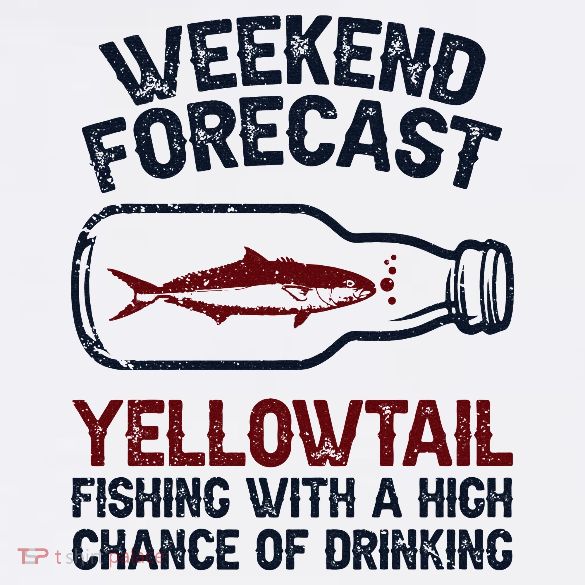 Fisher Weekend Forecast Fishing Fish Yellowtail Women's Hoodie