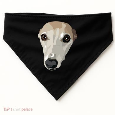 Fawn Whippet USA-Made Doggie Bandana