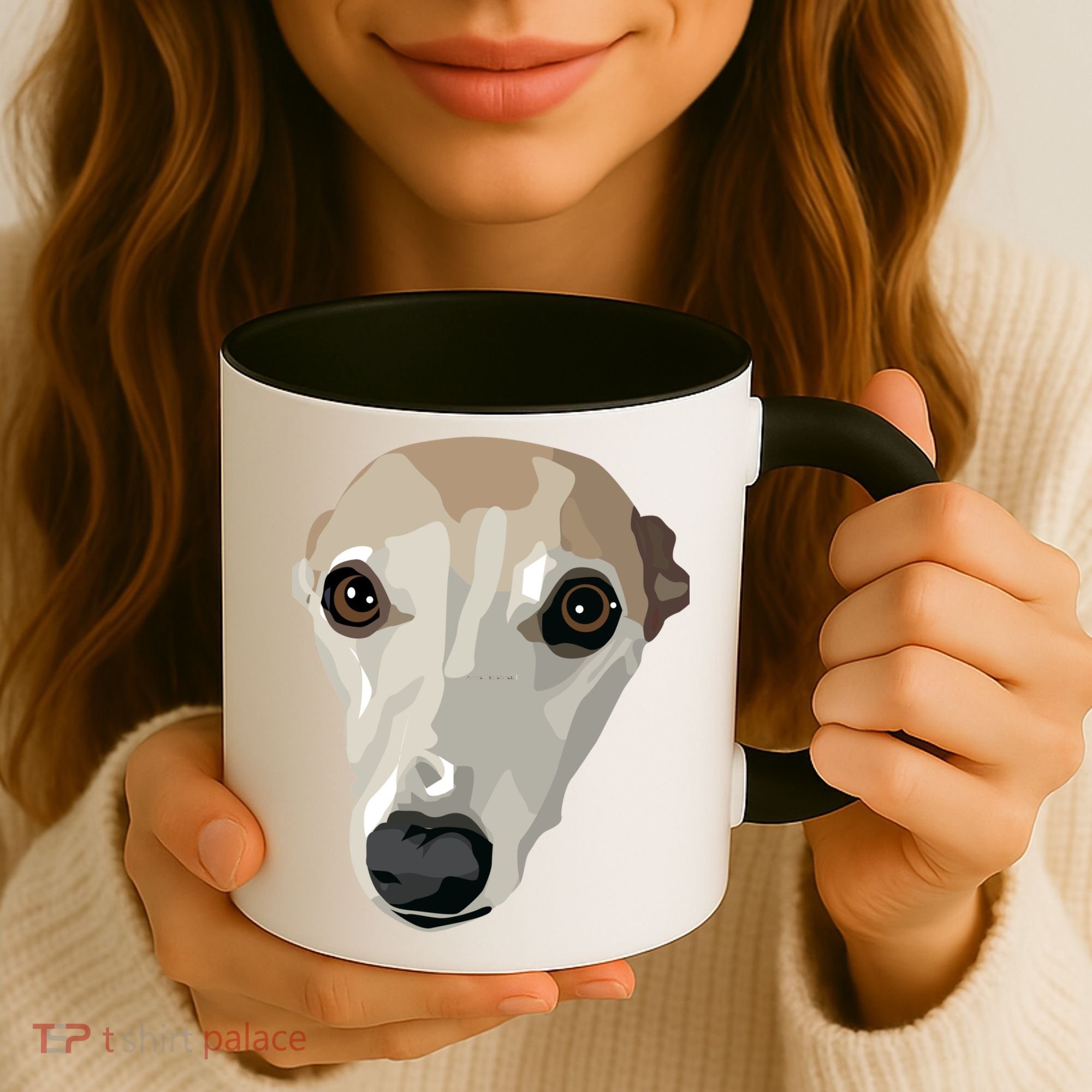 Fawn Whippet Coffee Mug