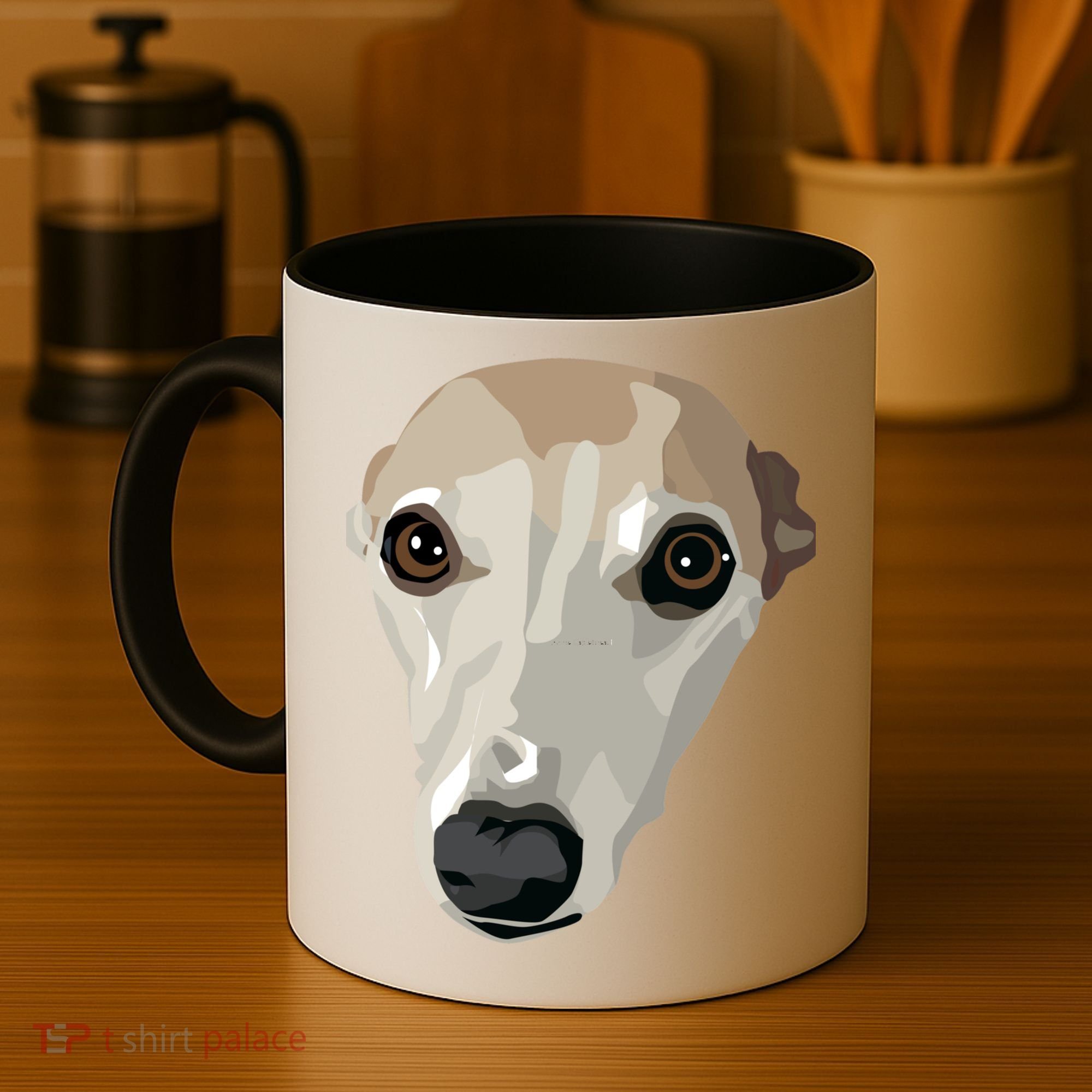Fawn Whippet Coffee Mug