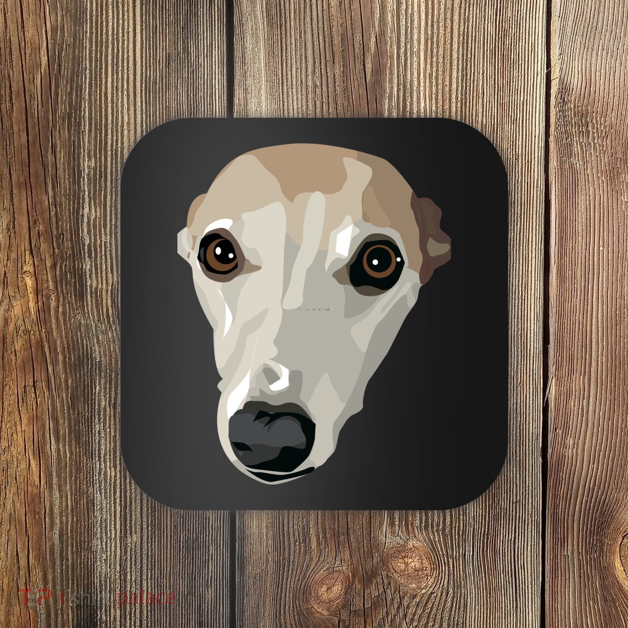 Fawn Whippet Coaster