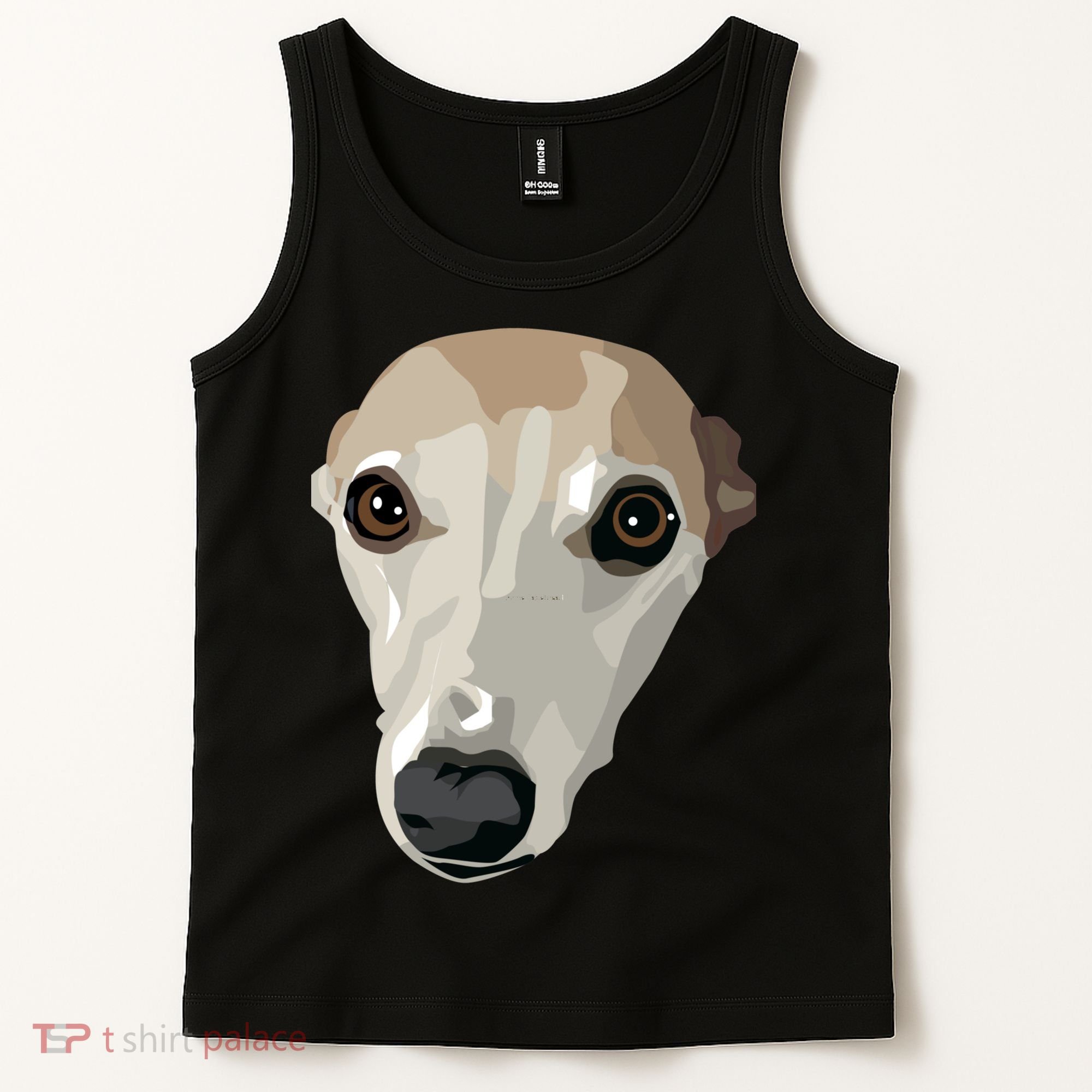 Fawn Whippet Tank Top