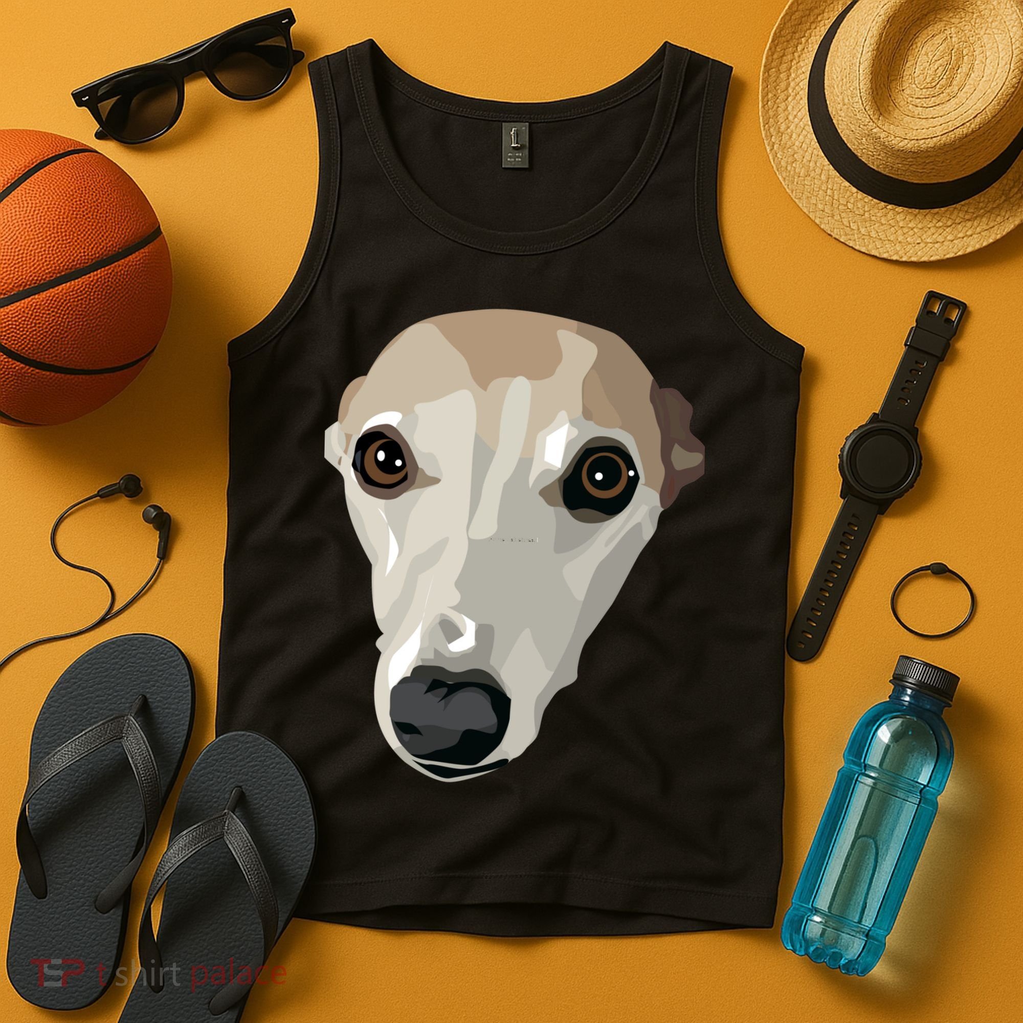 Fawn Whippet Tank Top