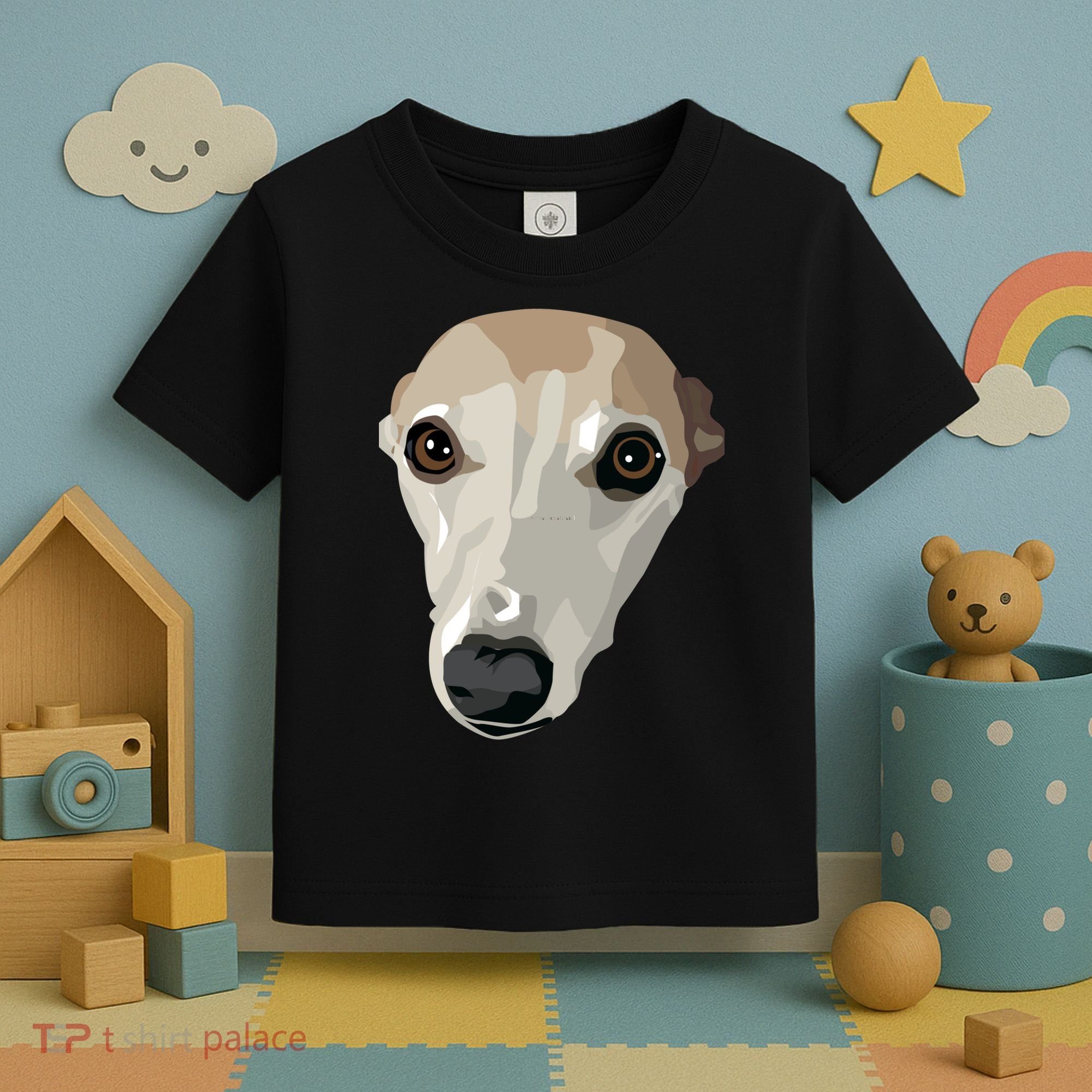 Fawn Whippet Toddler T-Shirt