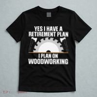 Funny Woodworking For Wo Retirement Carpenter Retired T-Shirt thumb 5