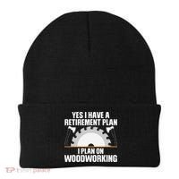 Funny Woodworking For Wo Retirement Carpenter Retired Beanie thumb 0
