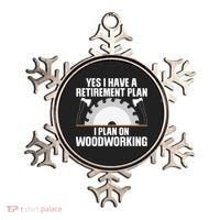 Funny Woodworking For Wo Retirement Carpenter Retired Ornament thumb 0
