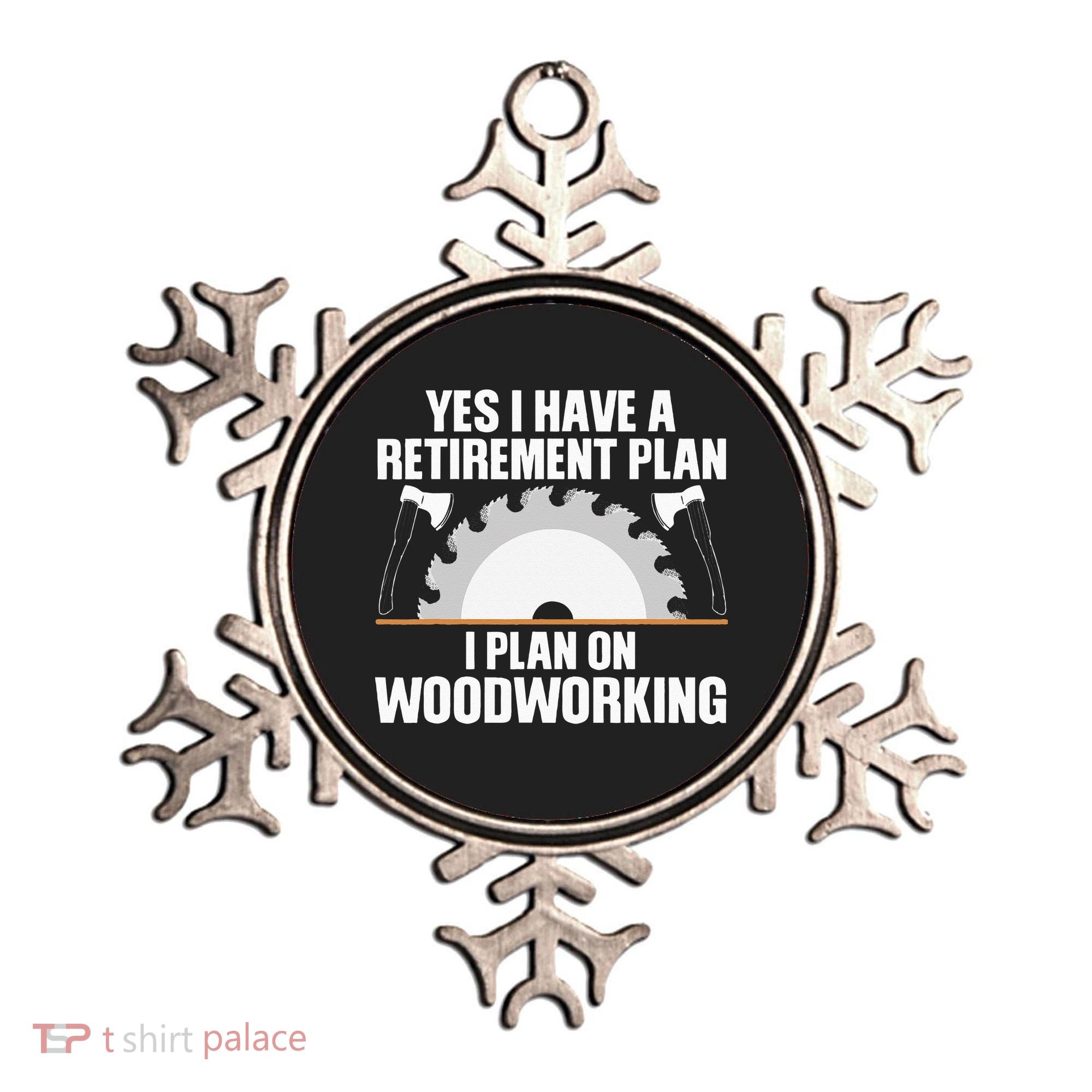 Funny Woodworking For Wo Retirement Carpenter Retired Ornament