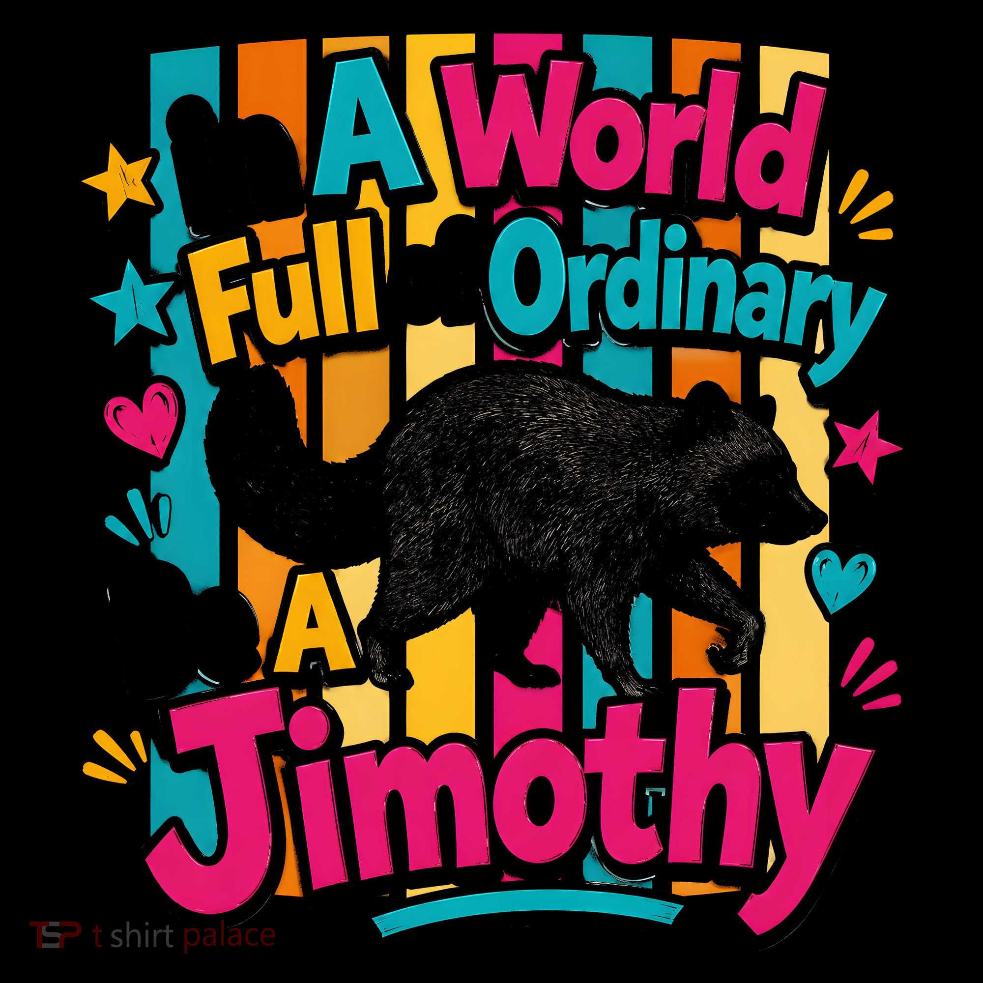 Funny World Full Of Ordinary Be A Jimothy Raccoon Gift Coffee Mug