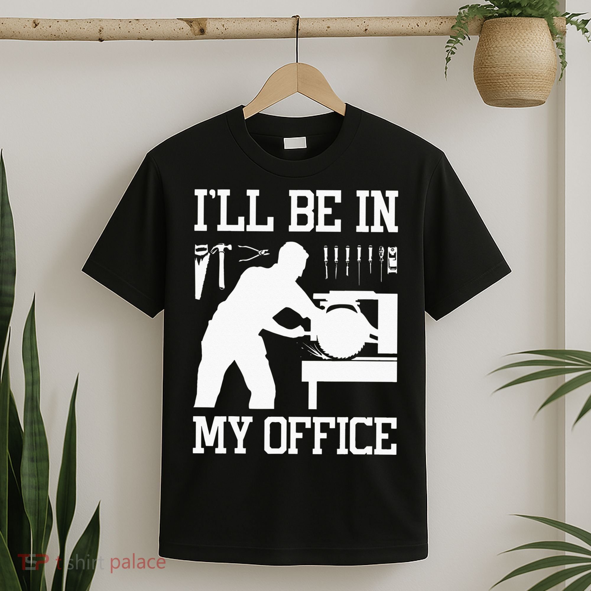 Funny Woodworking Gift For Wo Carpentry Woodworker T-Shirt
