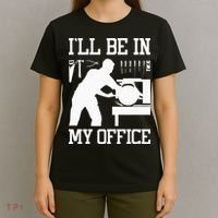 Funny Woodworking Gift For Wo Carpentry Woodworker T-Shirt thumb 4