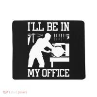 Funny Woodworking Gift For Wo Carpentry Woodworker Mousepad thumb 0