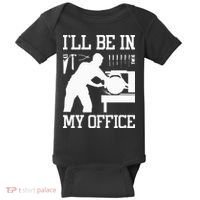 Funny Woodworking Gift For Wo Carpentry Woodworker Baby Bodysuit thumb 0