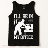 Funny Woodworking Gift For Wo Carpentry Woodworker Tank Top thumb 2