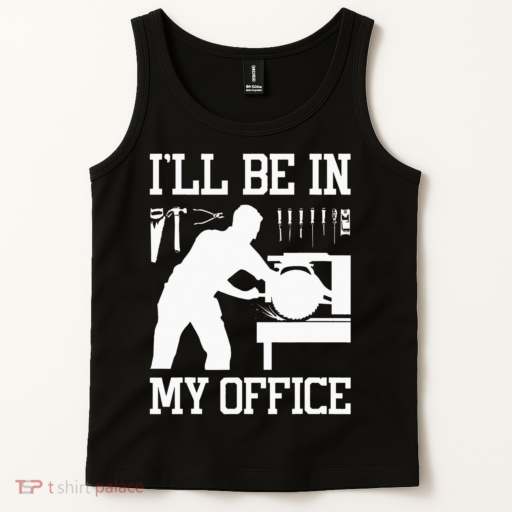 Funny Woodworking Gift For Wo Carpentry Woodworker Tank Top