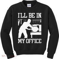 Funny Woodworking Gift For Wo Carpentry Woodworker Kids Sweatshirt thumb 0