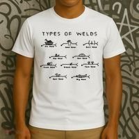 Funny Welding Gifts Ten Types Of Welds Welding Humor T-Shirt thumb 3