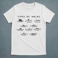 Funny Welding Gifts Ten Types Of Welds Welding Humor T-Shirt thumb 5