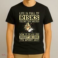 Funny Welding Gear Welder Men T-Shirt thumb 3