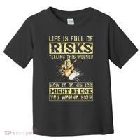Funny Welding Gear Welder Men Toddler T-Shirt thumb 0