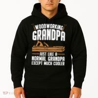 Funny Woodworking Grandpa Dad Hoodie thumb 2