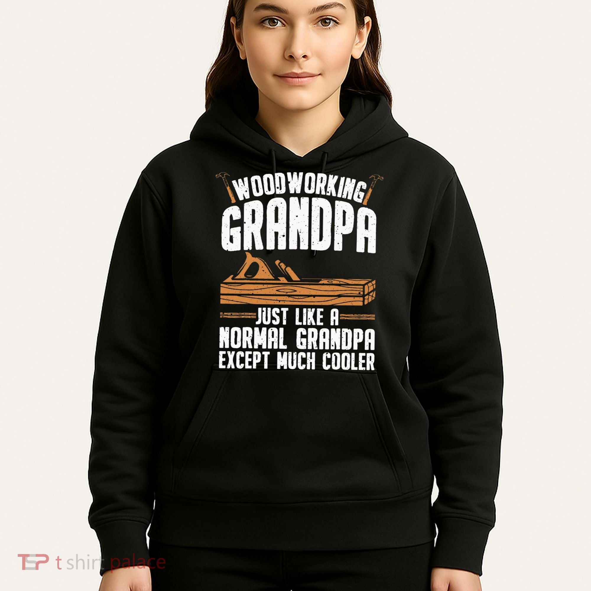 Funny Woodworking Grandpa Dad Hoodie