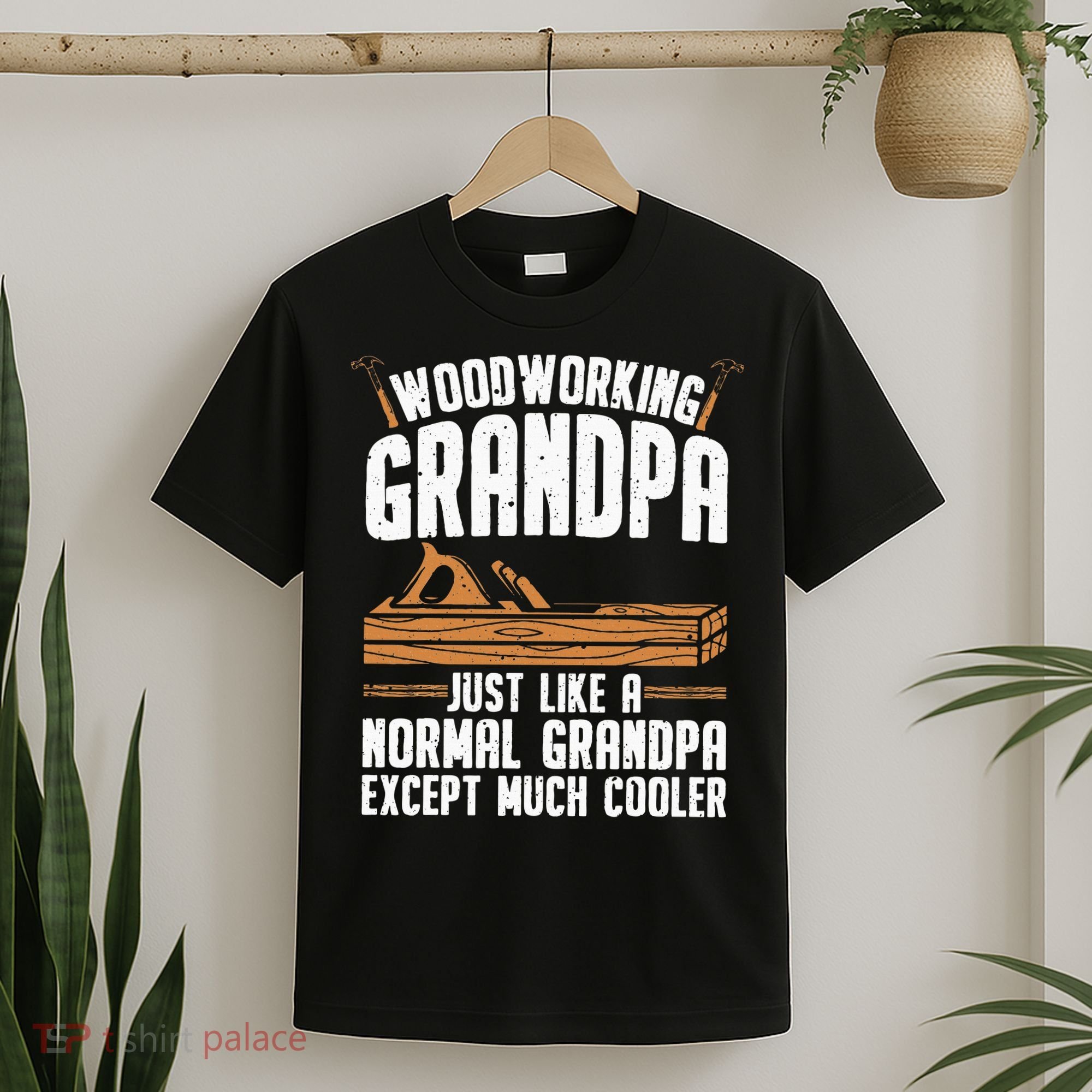 Funny Woodworking Grandpa Dad T-Shirt