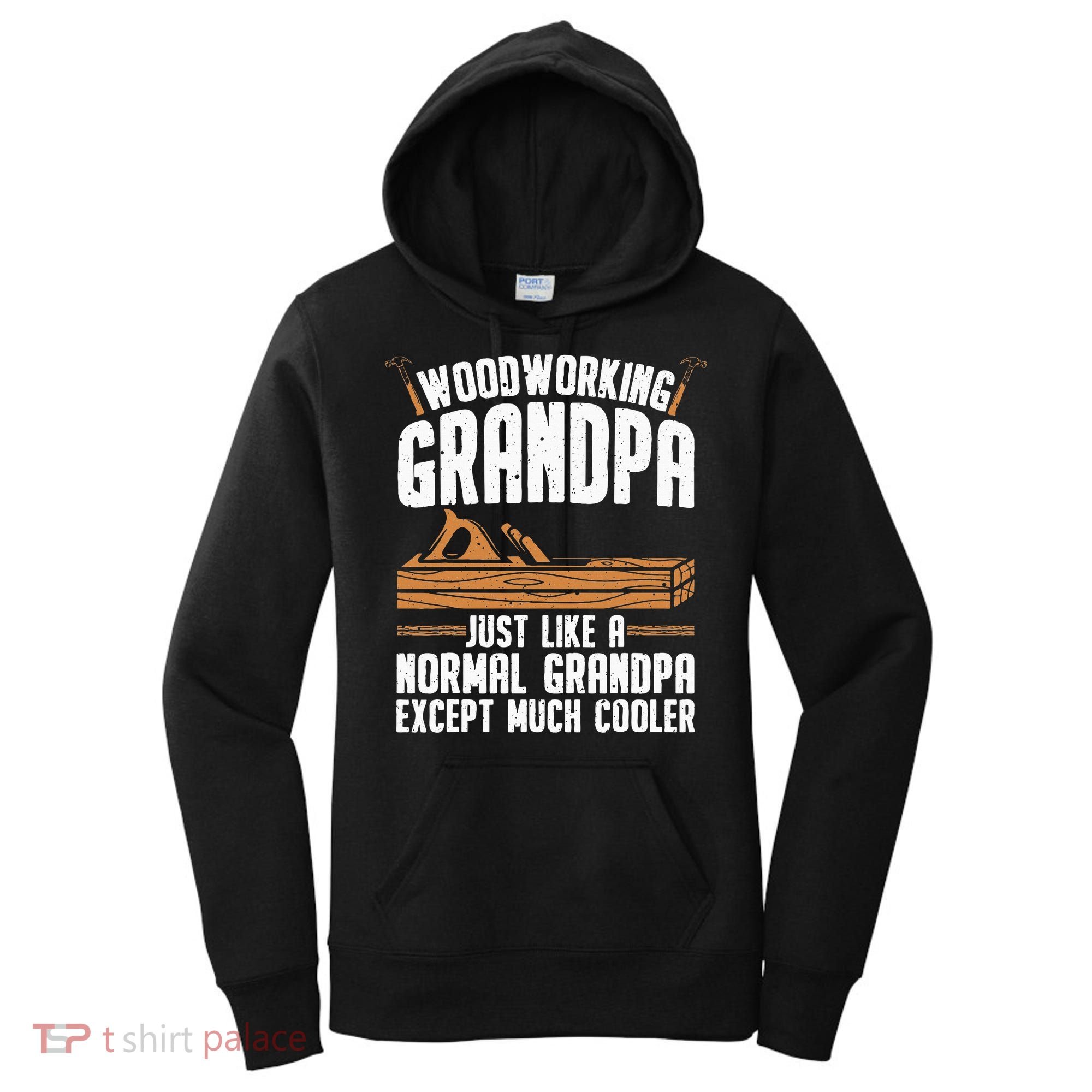 Funny Woodworking Grandpa Dad Women's Hoodie