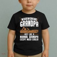 Funny Woodworking Grandpa Dad Toddler T-Shirt thumb 2