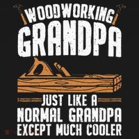 Funny Woodworking Grandpa Dad Women's T-Shirt thumb 6
