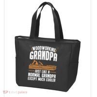 Funny Woodworking Grandpa Dad Tote Bag thumb 3