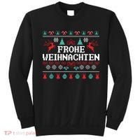 Frohe Weihnachten German Merry Christmas Holidays Germany Sweatshirt thumb 0
