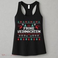 Frohe Weihnachten German Merry Christmas Holidays Germany Women's Tank Top thumb 3
