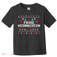 Frohe Weihnachten German Merry Christmas Holidays Germany Toddler T-Shirt thumb 0