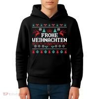 Frohe Weihnachten German Merry Christmas Holidays Germany Kids Hoodie thumb 4