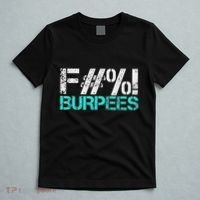 Funny Workout Gym Fuck Burpees Women T-Shirt thumb 5