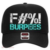 Funny Workout Gym Fuck Burpees Women Hat thumb 0