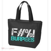 Funny Workout Gym Fuck Burpees Women Tote Bag thumb 3