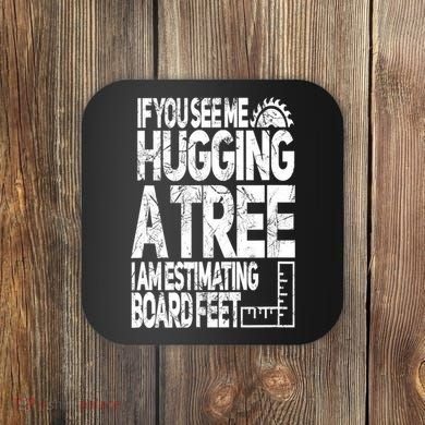 Funny Woodworking Gift For Woodworkers Coaster