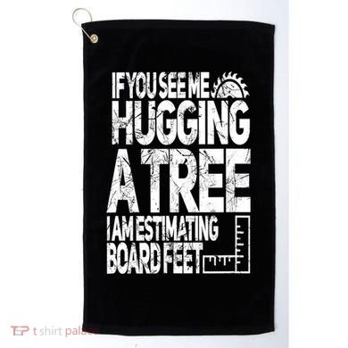 Funny Woodworking Gift For Woodworkers Golf Towel