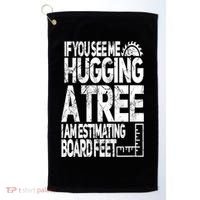 Funny Woodworking Gift For Woodworkers Golf Towel thumb 0