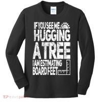 Funny Woodworking Gift For Woodworkers Kids Long Sleeve Shirt thumb 0