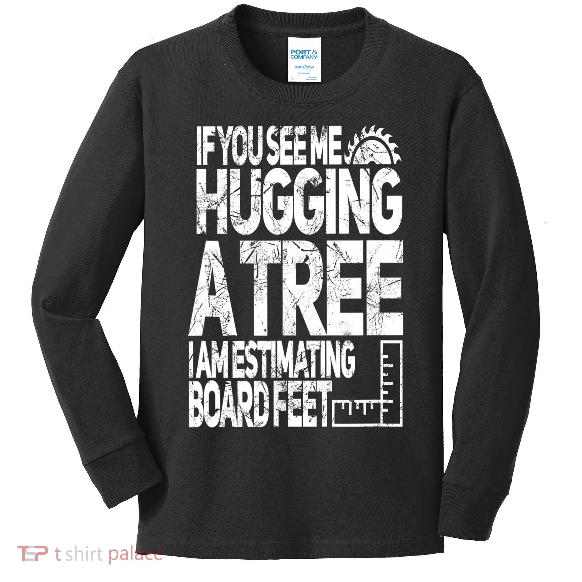 Funny Woodworking Gift For Woodworkers Kids Long Sleeve Shirt