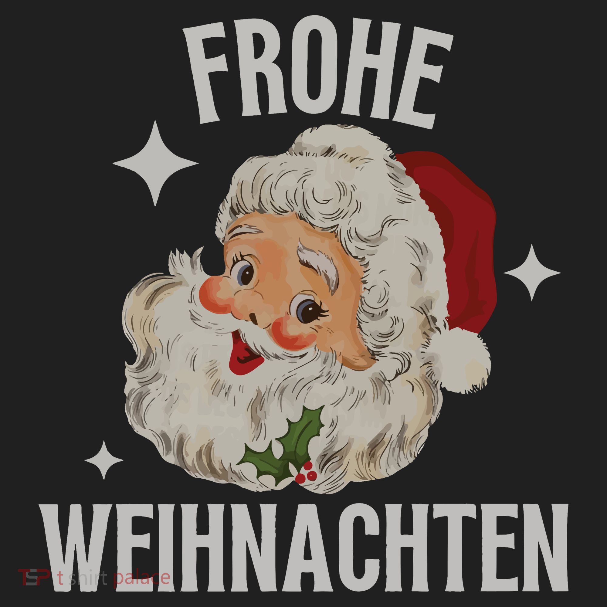 Frohe Weihnachten German Merry Christmas Women's Sweatshirt