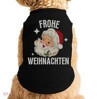 Frohe Weihnachten German Merry Christmas Doggie Tank thumb 0