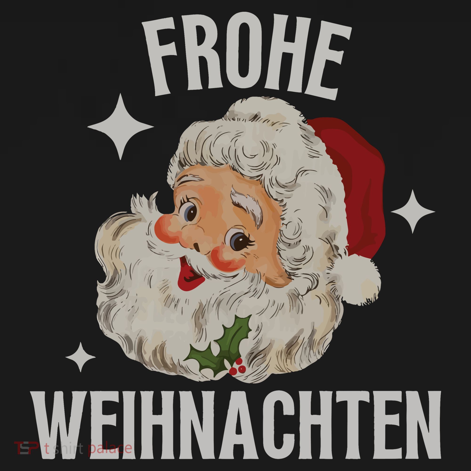 Frohe Weihnachten German Merry Christmas Women's Hoodie