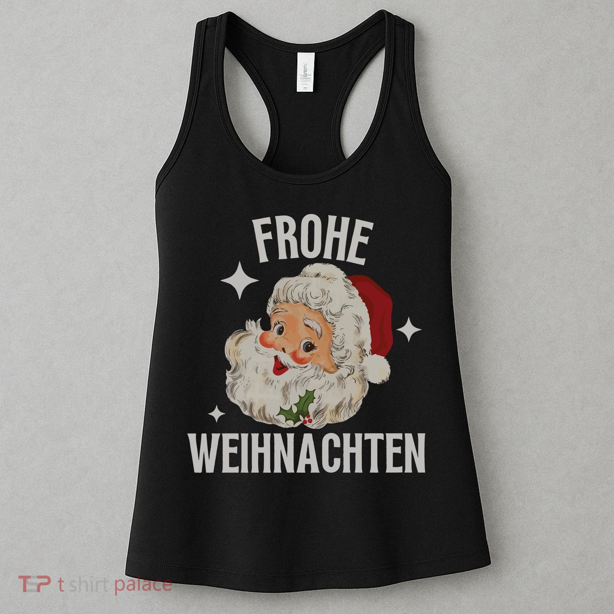 Frohe Weihnachten German Merry Christmas Women's Tank Top