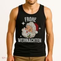Frohe Weihnachten German Merry Christmas Tank Top thumb 3